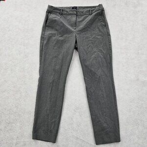 J.Crew Factory Ruby Full Length Dress Pants Women's Size 14 Career Office Gray